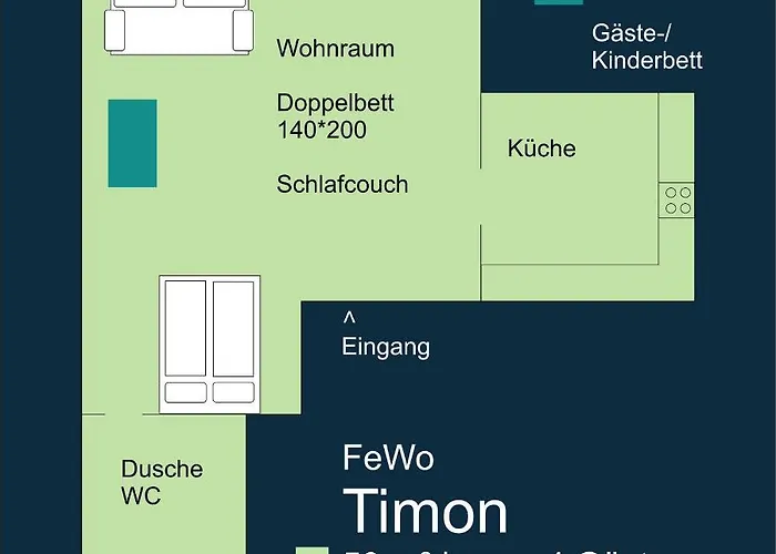 Daire Timon Grosszuegig Modern Mit Terrasse Ca 50 Qm *